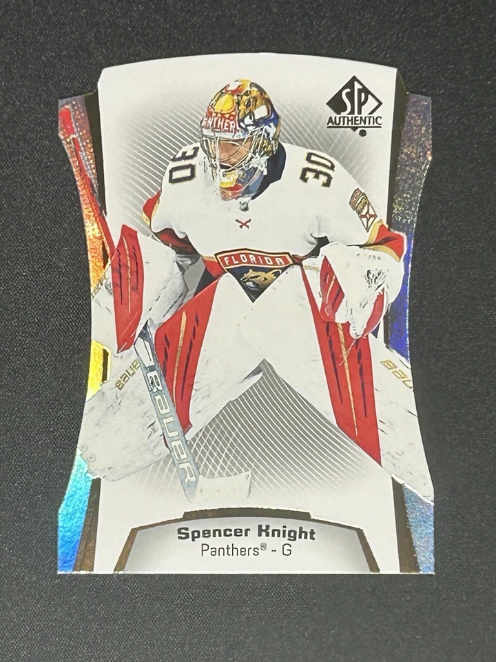 2021-22 SP Authentic Spencer Knight Die Cuts #DC-16 Florida Panthers - Image 1 of 4