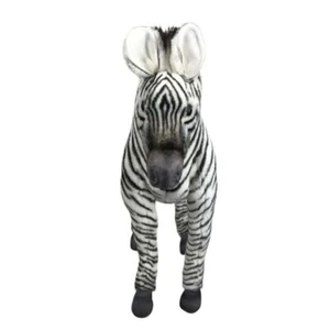Hansa Zebra soft plush toy 12"/32cm Zebra Soft Plush Toy - Picture 1 of 3