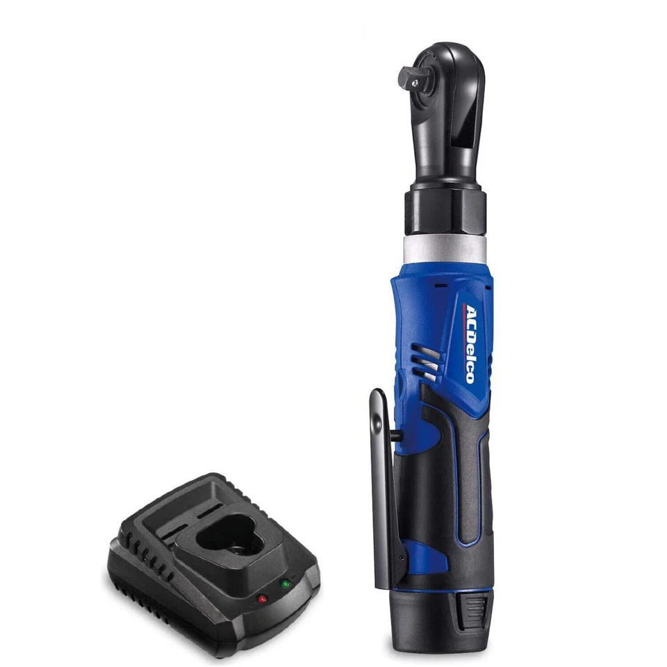 ACDelco ARW1209 G12 Series 12V 3/8 Inches Power Compact Ratchet Wrench - Blue