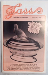 Glass Review August 1980 Volume 10 Number 8 Pheasant Dish GnuReads - Imagen 1 de 12