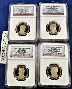 2013 S NGC PF69 FIRST RELEASES PRESIDENTIAL DOLLAR PROOF COIN SET - Picture 1 of 6