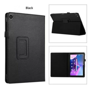 Funda tipo folio delgada PU negra para Samsung Galaxy Tab A9 8,7" SM-X110/X115 - Imagen 1 de 3