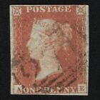 SG8 (BS91) 1d Red Imperf Plate 120 - AE - 4 Margin - Fine - 271 Eastbourne