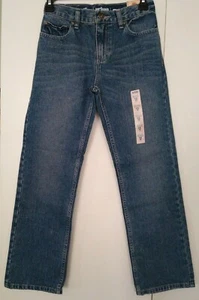 URBAN PIPELINE Blue Low Rise Relaxed Straight Size 12 Slim Adj Waist NWT FSH - Picture 1 of 2