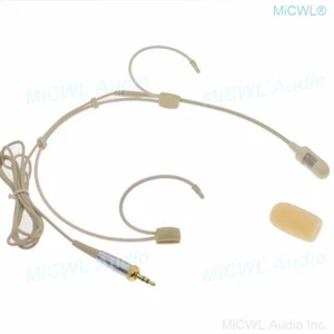 Headset Cardioid Microphone for Sennheiser G2 G3 G4 Wireless 3.5mm Lock Stereo - Picture 1 of 6