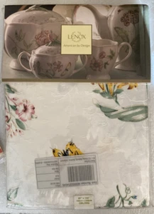 Tovaglia Lenox Farfalla Prato Oblunga 60" x 102" Floreale - Foto 1 di 9