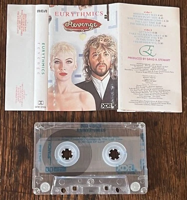 EURYTHMICS Revenge AUDIO CASSETTE TAPE 1986 Australia - Image 1 of 4