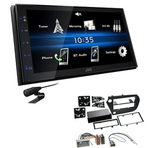 JVC Autoradio Touchscreen Bluetooth USB für Honda Insight 2009-2013 schwarz - Bild 1 von 5