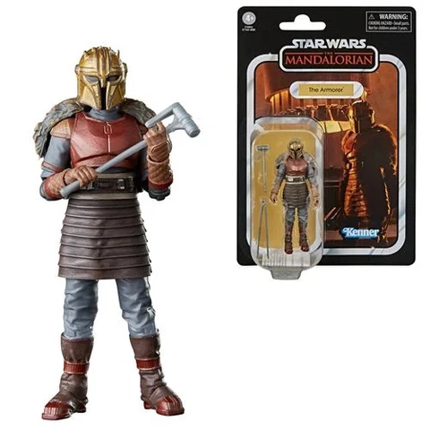 MANDALORIAN ARMORER 3.75" Star Wars Action Figure Vintage - MINT. IN STOCK! Cover