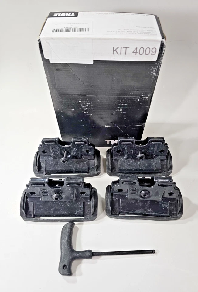 Новый Thule крыша стойка 184009 подиум набор - 4009 подходит набор - для Kia Sportage - Изображение 1 из 4