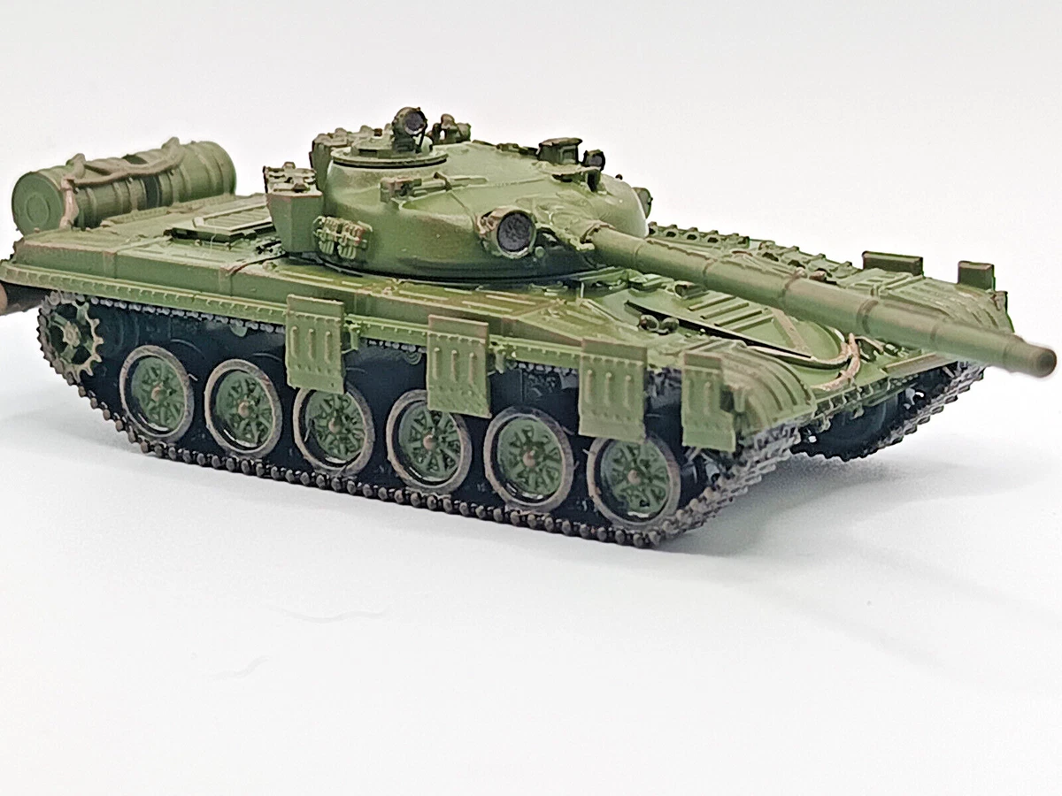 Panzer Modellbausatz 1:72 – 4D DIY Bauspielzeug, Grün, 12 Cm Lang, Kein Werkzeug Nötig