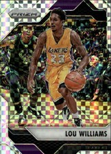 2016-17 Panini Prizm Prizms Starburst Lakers Basketball Card #140 Lou Williams 