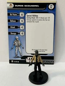 Star Wars Legacy of the Force 43/60 Duros Scoundrel (C) Miniatur - Bild 1 von 1