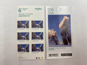 Canada Stamp Booklet - 2024 $2.92 FROM FAR AND WIDE(Series 4) Booklet of 6 - Foto 1 di 1