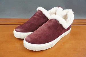 Timberland Skyla Bay Shoes Women's 8.5 Burgundy Suede Slip On Casual Sneakers - Picture 1 of 10