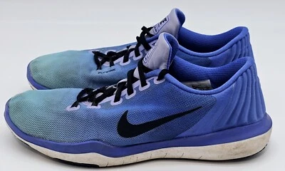 Nike Flywire Flex Supreme TR 5 Shoes Womens Size 9 Blue Running 898472-400 - Image 1 of 4
