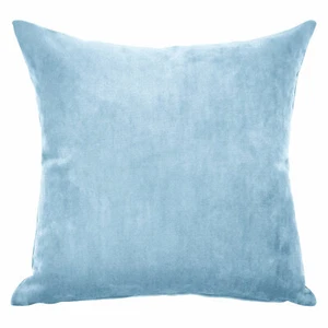 Mystere Wedgewood Velvet Cushion Cover - Picture 1 of 3