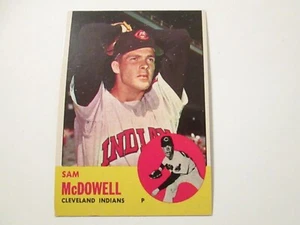 1963 Topps Baseball #317 Sam McDowell Cleveland Indians Nrmt - Bild 1 von 1
