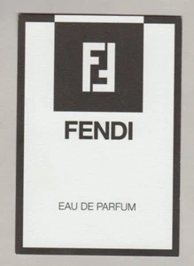 Carte publicitaire - advertising card - Fendi - Imagen 1 de 1