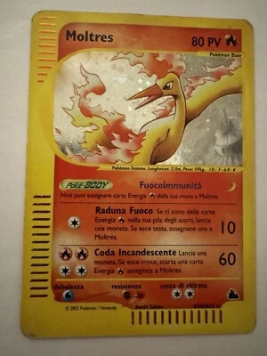 Pokemon SKYRIDGE - #H20/H32 Moltres - Holo - ITA - Immagine 1 di 2