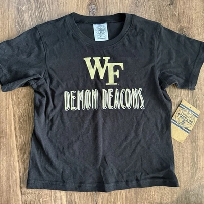 Wake Forest Demon Deacons Toddler T-Shirt Size 4T Rivalry Threads NWT New - Image 1 of 4