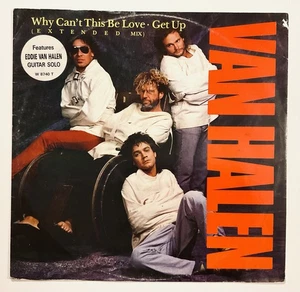 1986 UK VAN HALEN WHY CAN’T THIS BE LOVE (Extended Mix) 12” Vinyl  PRS PRESS VG+ - Picture 1 of 6