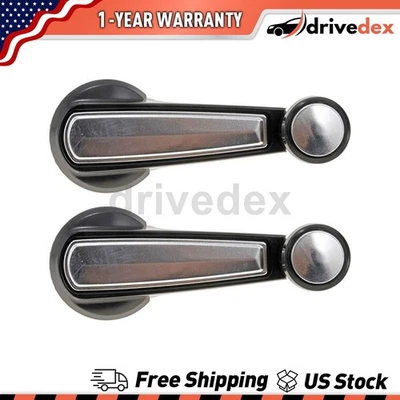 Par de manivela de ventana Dorman - AYUDA para Chevrolet C10 1977 1978 1979 1980 Foto 1 de 4