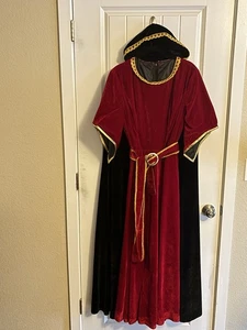 Disfraz Madre Gothel extra grande nunca usado vestido capa peluca - Imagen 1 de 3