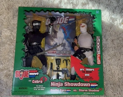 Hasbro GI Joe Vs Cobra SpyTroops Ninja Showdown Snake Eyes Vs Storm Shadow 2003 - Изображение 1 из 2