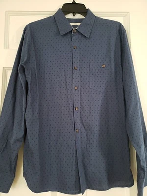 Moda Campia Men's Shirt Size Medium 100% Cotton Long Sleeve - Image 1 of 4