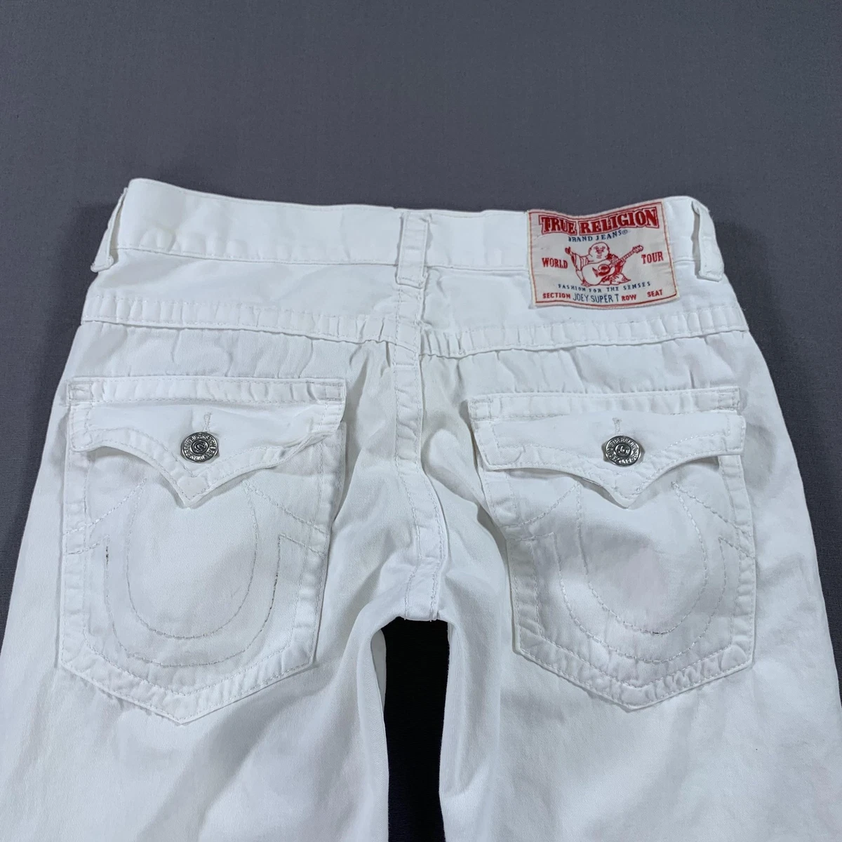 True Religion White Jeans for Men for sale | eBay