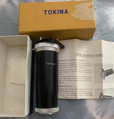 Duplicador de diapositivas Tokina vintage - Hecho en Japón con caja e instrucciones Foto 1 de 4