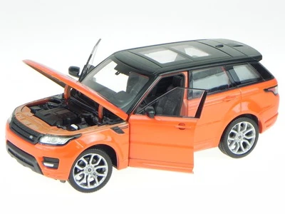 Range Rover Sport 2015 arancio modellino 24059 Welly 1:24 - Immagine 1 di 4