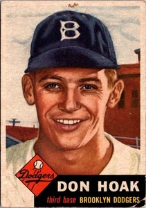 1953 Topps #176 Don Hoak - Bild 1 von 2