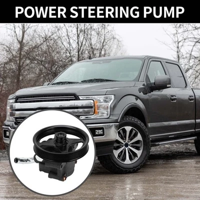 Car Power Steering Pump with Pulley for Ford Expedition 2001-2002 DAY20282 - Image 1 of 4