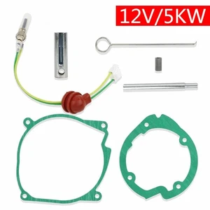 For Chinese Diesel Heater 5KW 7Pcs Car Air-Diesel-Gasket + Ceramic Glow Plug Kit - Picture 1 of 5