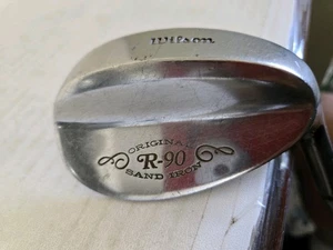 Wilson Original R-90 Sand Eisen Wedge 37" RH Stahlschaft Golfschläger KOSTENLOSER VERSAND - Bild 1 von 6