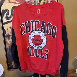Chicago Bulls NBA XXL Sweat Shirt EST 1966 Great Shape - Picture 1 of 5