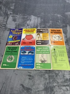 Vintage Paul Bragg Buch Menge 8 natürliche Gesundheit Heilung ganzheitlicher Apfelessig - Bild 1 von 12