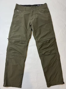 Kuhl Liberator Convertible Stealth Pants 33x32 Leg Zip-Away Hiking Trail - Picture 1 of 11