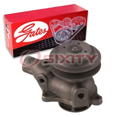 Gates Engine Water Pump for 1966-1968 Jeep CJ5A 2.2L L4 Coolant Antifreeze gf Foto 1 de 4