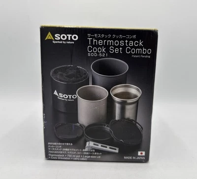 SOTO Thermostack Combo,Camping Cookware Sod-521 NEW - Image 1 of 4