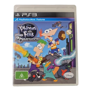 Disney Phineas And Ferb Across The 2nd Dimension - Sony PlayStation 3 - AUS PAL - Picture 1 of 4