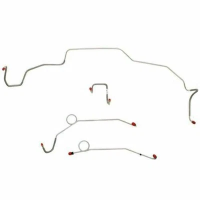 For 1967-69 Dodge Coronet Front Brake Line Kit Power Brakes Stainless RKT6706SS - Image 1 of 2
