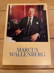 Marcus Wallenberg | Book about Swedish Leading bank and industry man 1982 - Picture 1 of 8