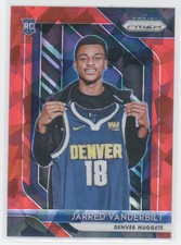 JARRED VANDERBILT 2018-19 PANINI PRIZM ROOKIE RED ICE #42 RC QTY