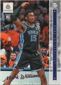 2022 Panini Chronicles Draft Picks - Luminance Pink #40 MARK WILLIAMS Rookie RC - Picture 1 of 2