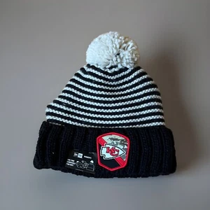 New Women’s Salute serve Kansas City Chiefs NFL New Era Beanie hat cap - Picture 1 of 7