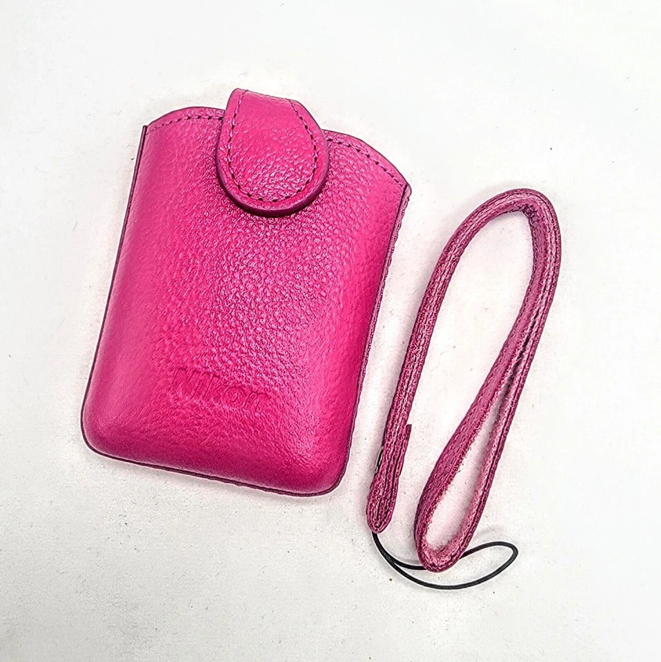 Genuine Nikon Cs-cp4-1 Leather Case For Nikon Coolpix S01 - Image 1 of 1