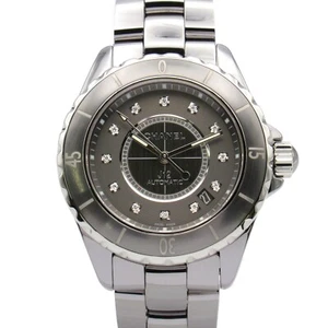 CHANEL J12 Chromatic 12P Diamond Wrist Watch H3242 AT titanium ceramic Used mens - Picture 1 of 12